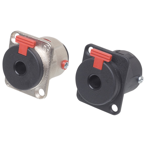 Connecteur Jack Femelle 6.3mm (1/4") Stéréo Pour Châssis - Marque Neutrik - Modèle NYS230