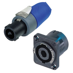 Neutrik SpeakON 2-pole Loudspeaker Connectors - Plug/Socket