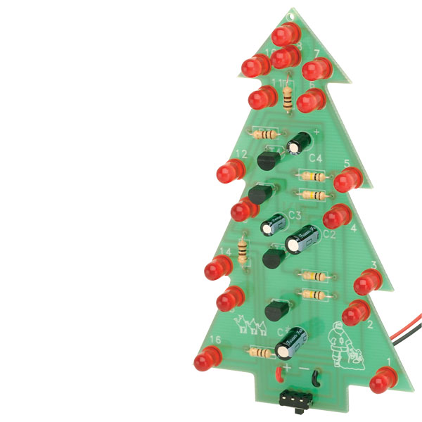 Image of Rapid LED Christmas Tree Project Class Pack of 30