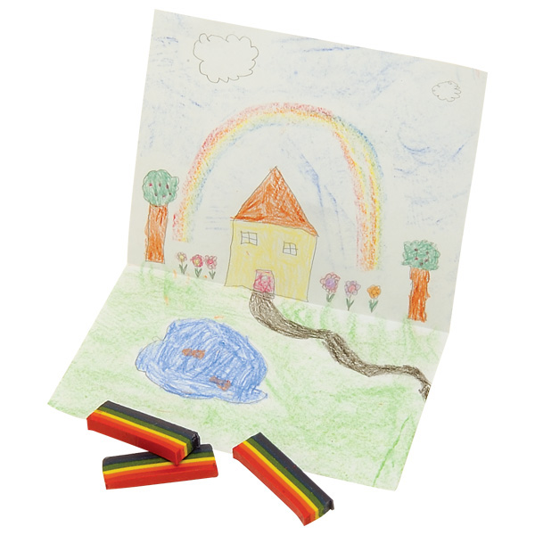  Rainbow Crayons Pack of 25