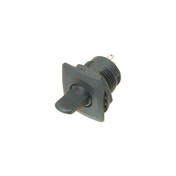 SCI R13-402A BLACK 2 Pole SPST On-of Pnl Mnt Toggle Black