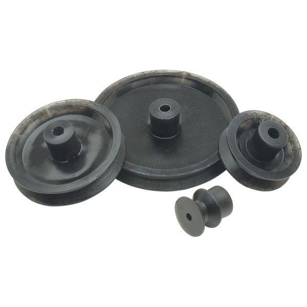 Trumotion Pulley Black 10mm for 2mm Shaft 