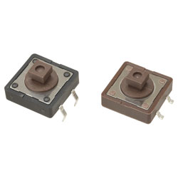 Diptronics Square Button 12 x 12mm Tactile Switches