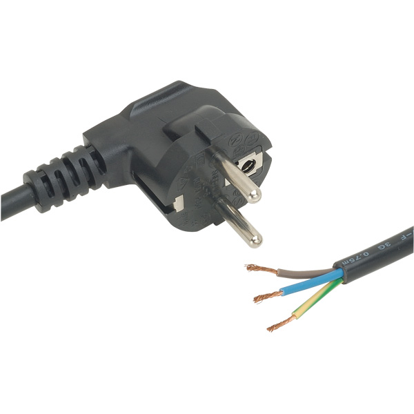 TruConnect 2m Euro Schuko Plug Cordset