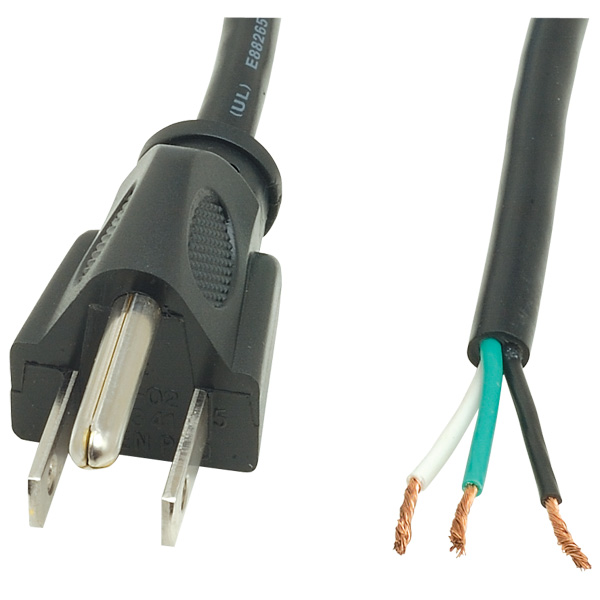  2m North American Plug Cordset