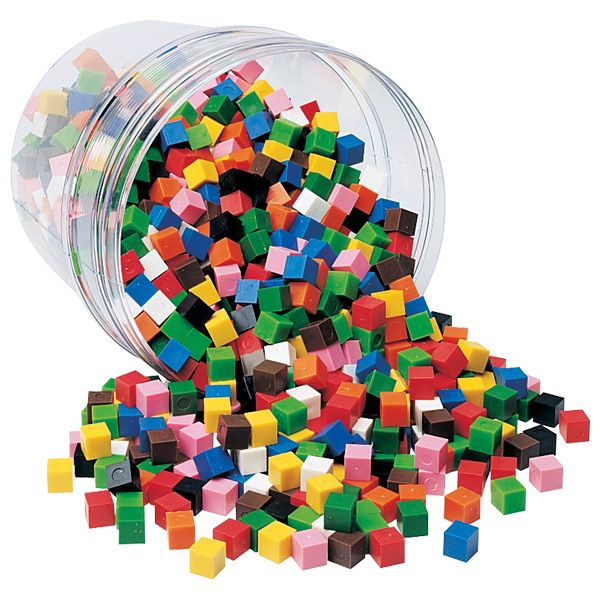 Image of Learning Resources Centimetre Cubes Set of 1000
