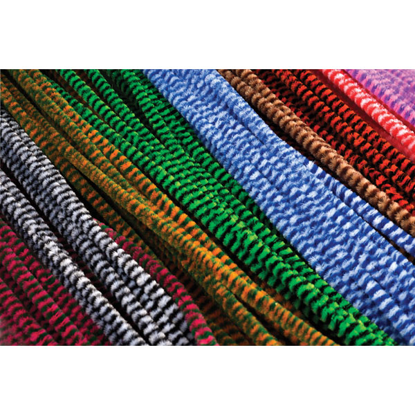  Tiger Tail Pipe Cleaners - Pack of 100