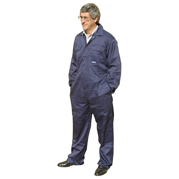  37813 Workwear Blue Boiler Suit (Medium)
