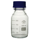 Simax Clear Graduated Laboratory Bottles