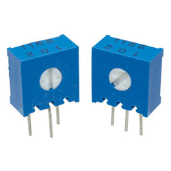 Suntan 3/8in Single Turn Vertically Mounted Potentiometer