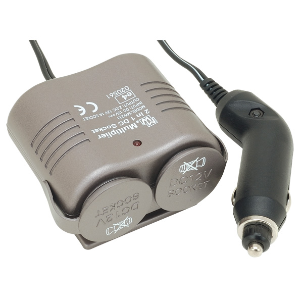  660.797UK 12Vdc Cigar Lighter Dual Adaptor