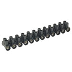 CamdenBoss CTSOS431 24A Easy Break Black Terminal Strip