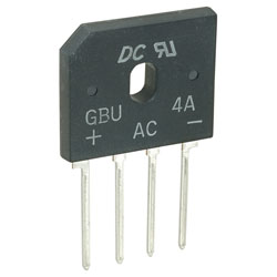 DC Components 4A SIL Bridge Rectifiers