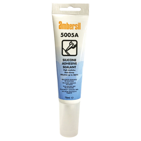  31644-AB 5005A Silicone Adhesive Sealant Clear 75ml