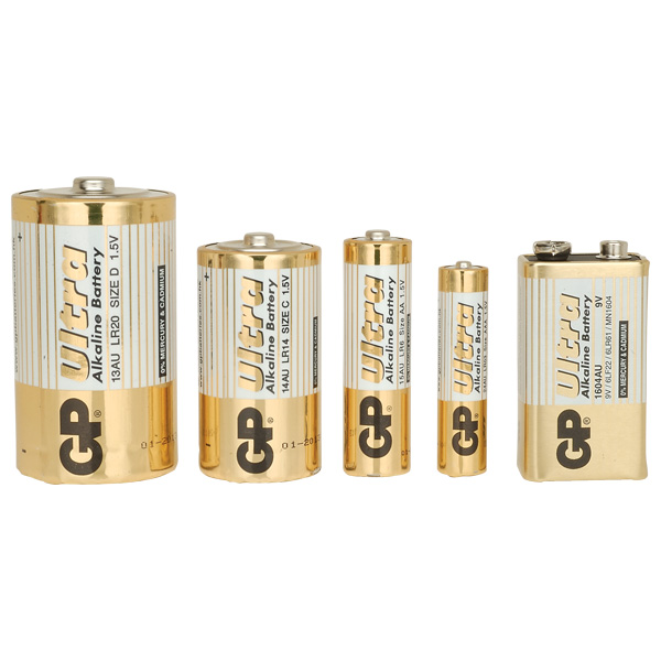  GPPCA13AU004 Ultra Batteries D Pack of 2