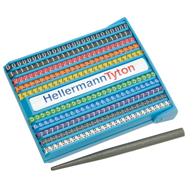 Hellermann Tyton MHG1-3CASS Helagrip Cable and Wire Marker Cassette (1-3mm)