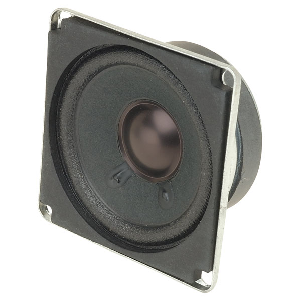  2209 FRWS 5 - 4 Ohm Square Mini Speaker 5cm