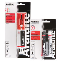 Araldite Glue - Tubes and Syringe