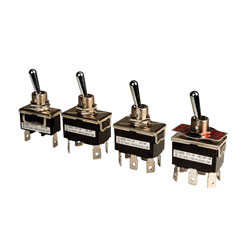 High Current Standard Toggle Switches