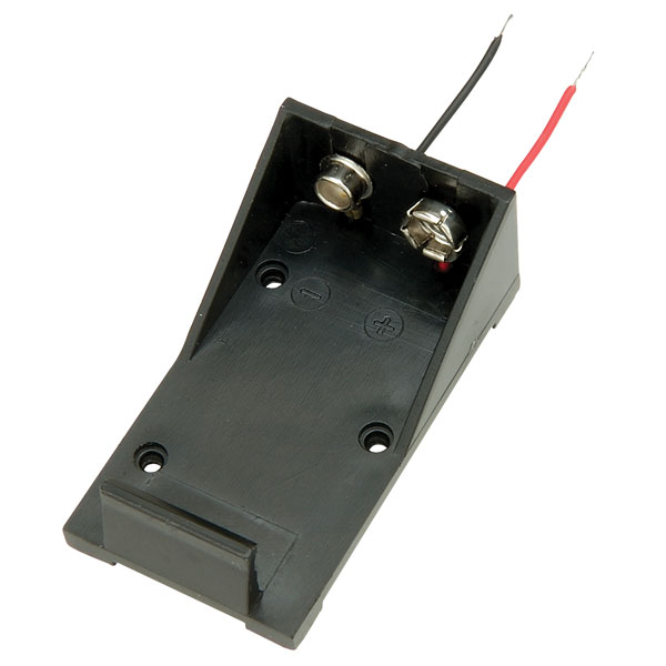  BH9VA PP3 Battery Holder with Flying Leads