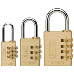 Kasp Brass Combination Padlocks