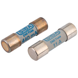 Siba HRC Ultra Rapid Fuses for Digital Measuring Instruments