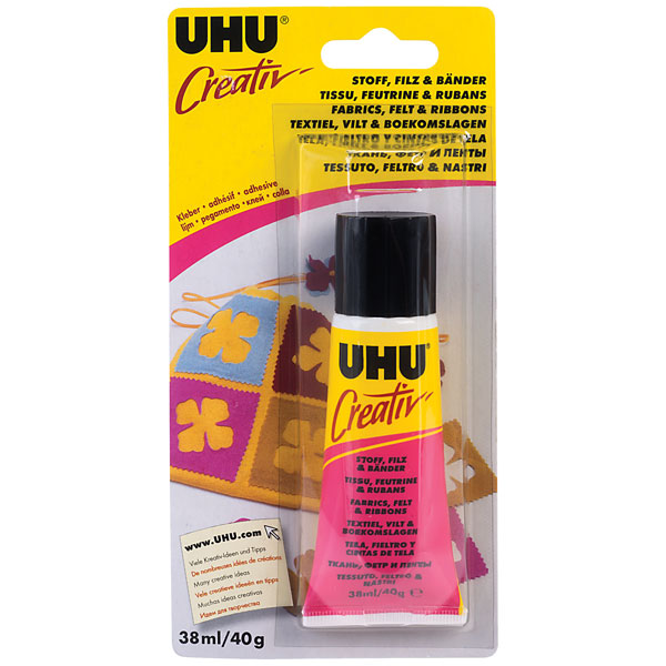 UHU 3-64734 Creativ' Fabrics Glue 40g