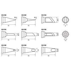 Xytronic 44-710xxx Series Soldering Iron Tips