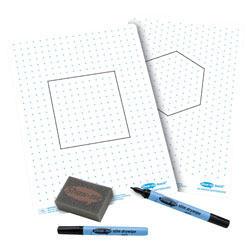 Show-me Double-Sided Matrix Boards (Pack of 35)