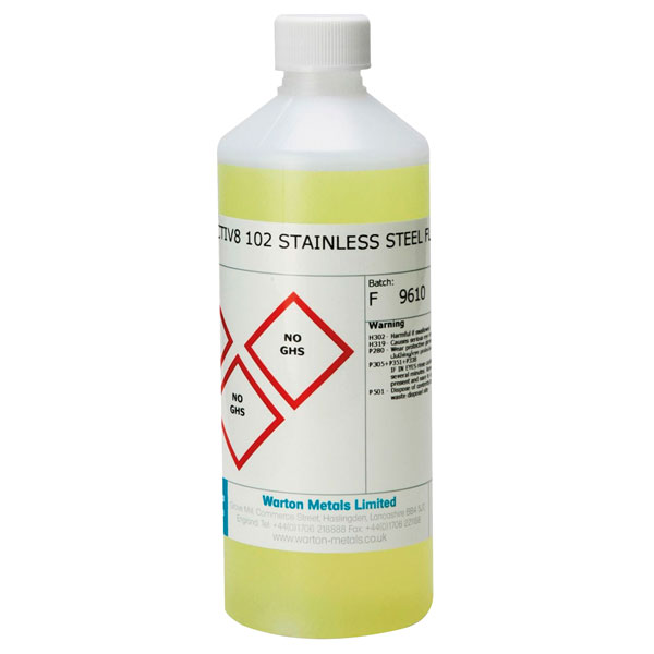 Warton Metals Activ8 102 Liquid Flux (Water Based) 500ml