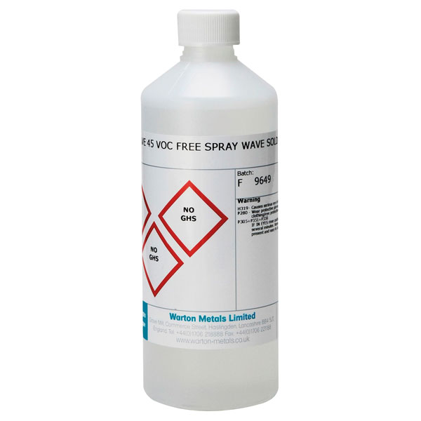  EC45 Ecowave 45 VOC Free No Clean Flux 4% 500ml