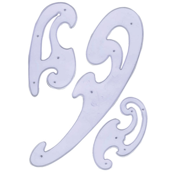  French Curves Set of 3