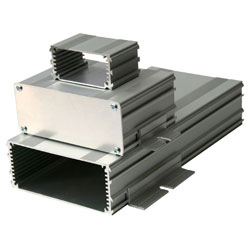 Lincoln Binns Silver Extruded Aluminium Enclosures and Accessories