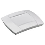 Evatron PP104W Large Desk Top Enclosure Resistant White 2.5mm ABS 289x219x47mm