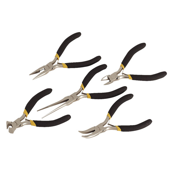 Sealey AK937 Mini Pliers Set with Ni-Fe Finish