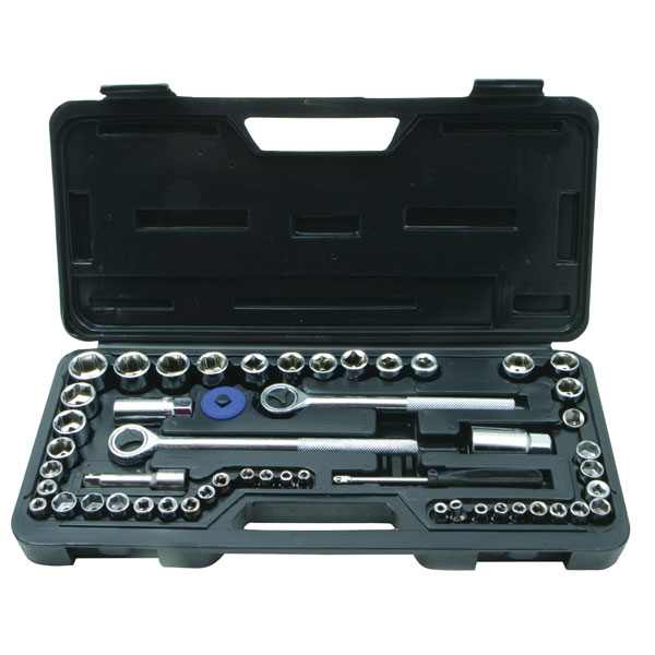  36159 52pc 1/4"&1/2"Drive Socket Set