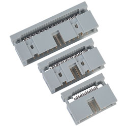 TruConnect IDC Cable mounting Plugs 2.54mm Pitch