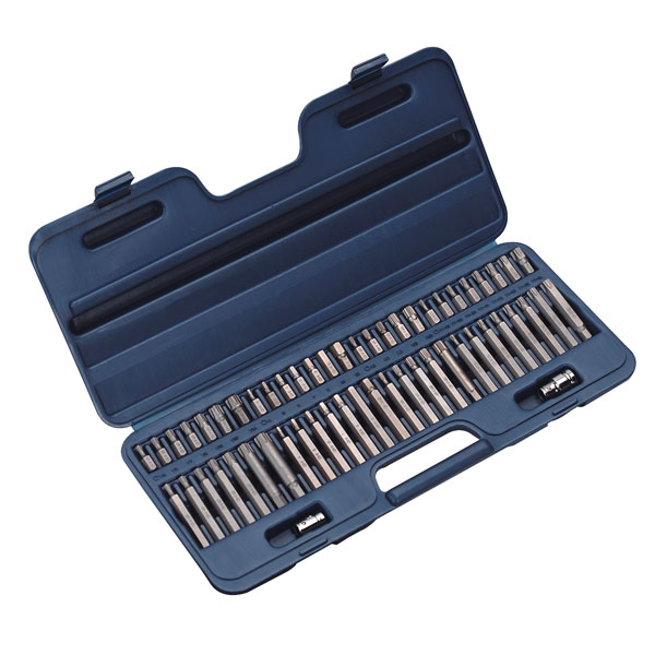 Sealey AK21956 Ribe/Spline/Hex/Security Trx-star Bit Set 56pc