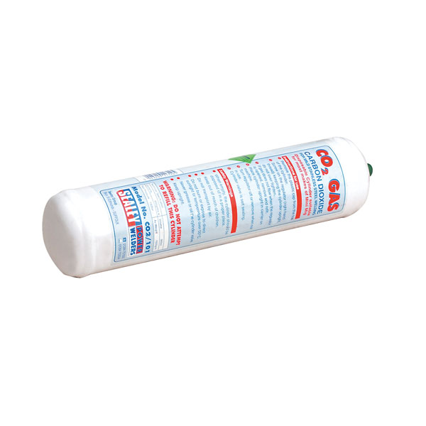 Sealey CO2/101 Gas Cylinder Disposable Carbon Dioxide 600g