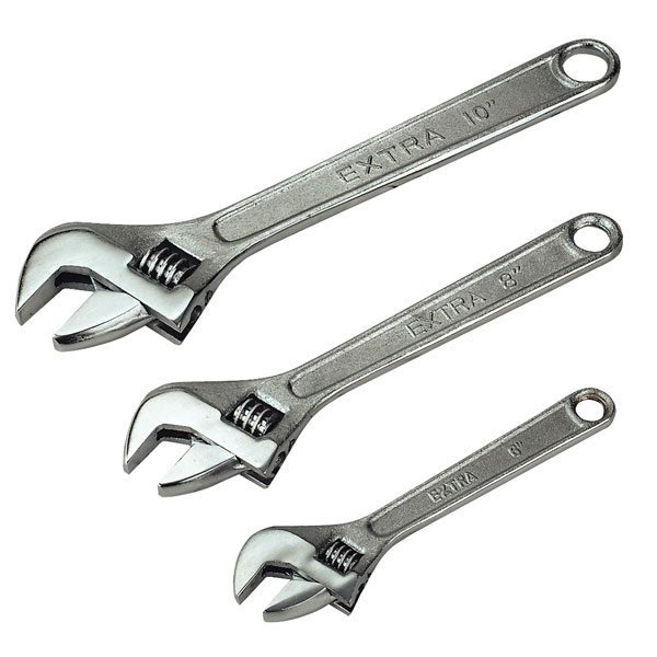 Click to view product details and reviews for Siegen S0448 Adjustable Wrench Set 3pc 150 200 And 250mm.