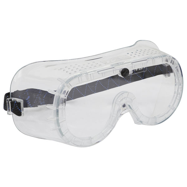 Sealey SSP1 Safety Goggles Direct Vent