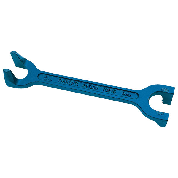 Draper 10876 1/2"/15mm x 3/4"/22mm Bsp Basin Wrench
