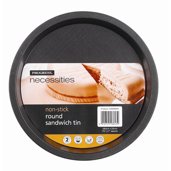 Rapid Non-stick Round Sandwich Tin 18.5cm