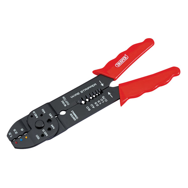 Draper Redline 67652 200mm 4 Way Crimping Tool