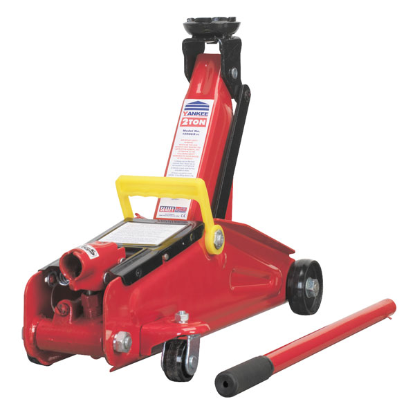 Sealey 1050CX Trolley Jack 2tonne Short Chassis
