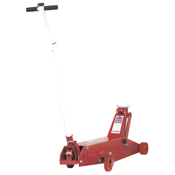 Sealey 10QJ Trolley Jack 10tonne Long Reach
