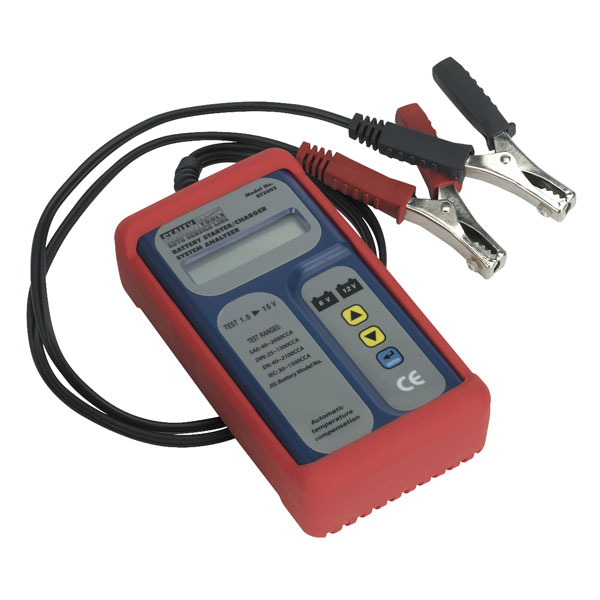 Sealey BT2002 Digital Battery & Alternator Tester 6-12V Battery 6,...