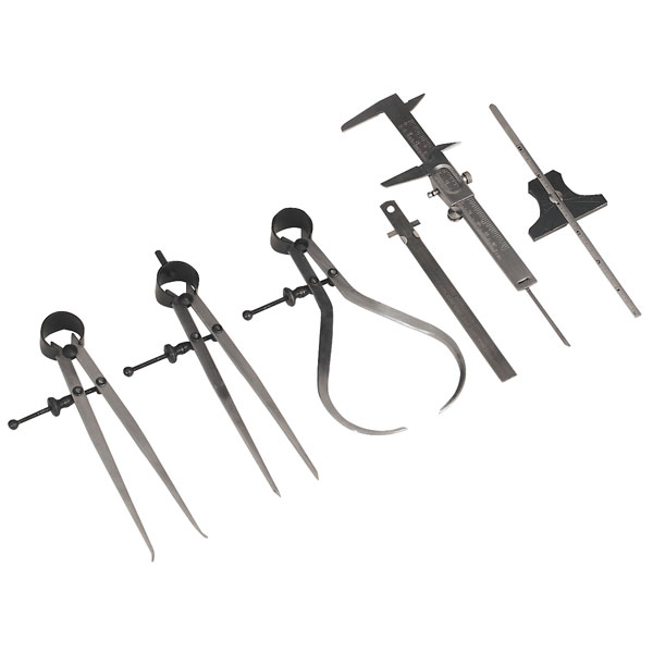 Sealey AK10000 Measuring Tool Set 6pc