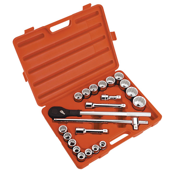  AK2598 Socket Set 22pc 3/4"sq Drive Metric