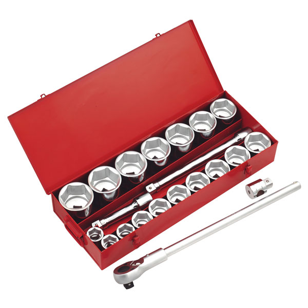  AK261 Socket Set 22pc 1"sq Drive Metric